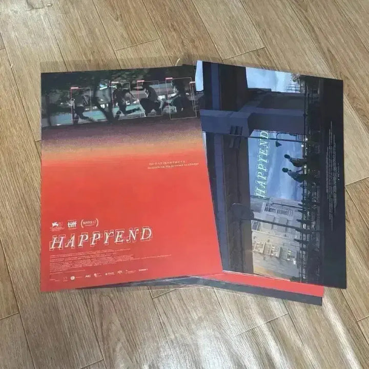 [BUNJANG] Happy End A3 Poster, Artist Badge, Scenario Card / 해피엔드 A3포스터 아티스트 뱃지 네오소라 영화 일본영화 시나리오카드