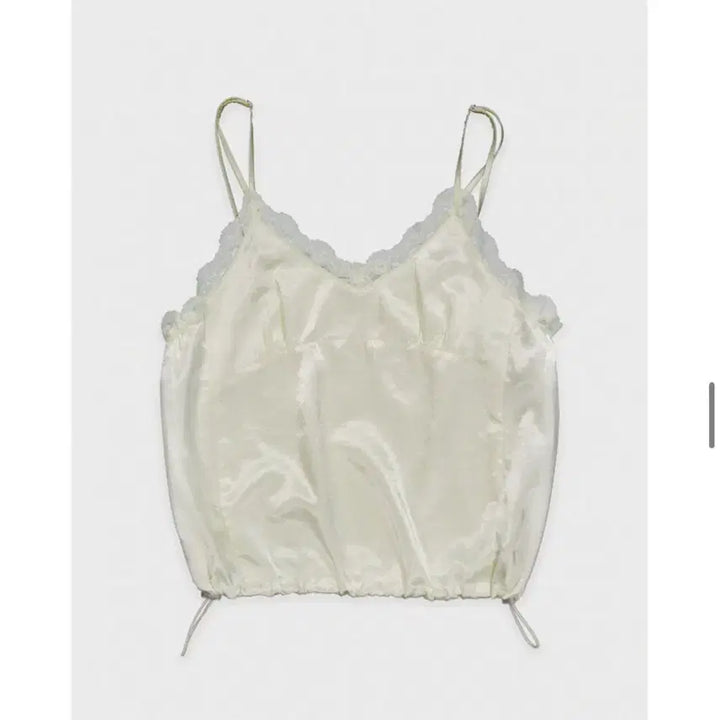 [BUNJANG] Hocus Pocus Cream Lace Slip Bustier / 호쿠스포쿠스 크림 레이스 슬립 뷔스티에