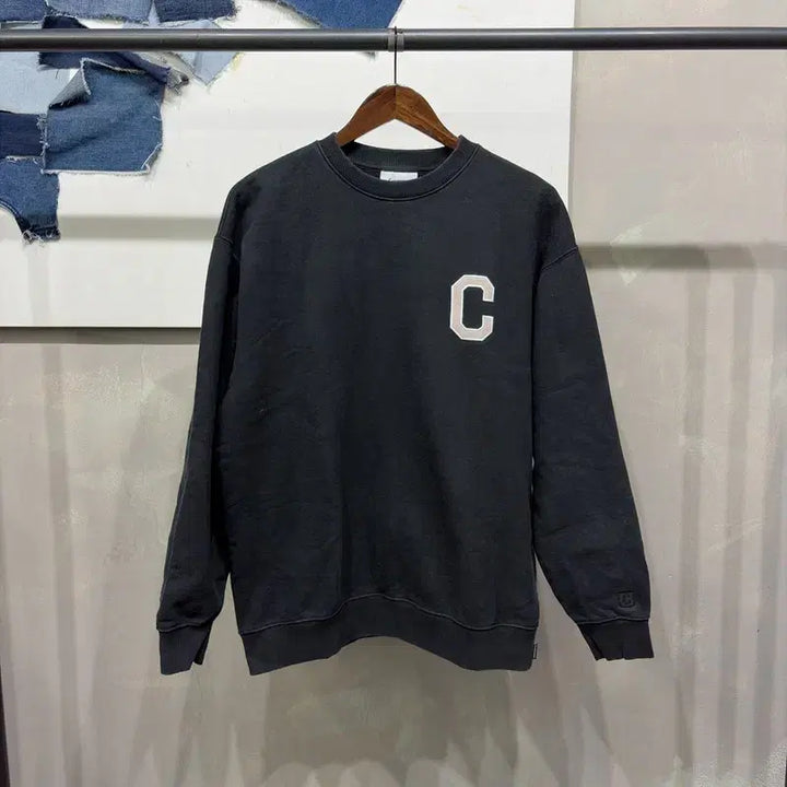 [BUNJANG] Covernat Embroidered Sweatshirt Long Sleeve T-Shirt / (100) 커버낫 캐주얼 스트릿 자수 맨투맨 긴팔 티