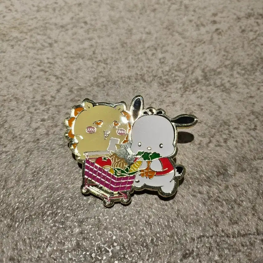 [BUNJANG] Sisa Sanrio Collaboration Badge / 시사 산리오 콜라보 뱃지
