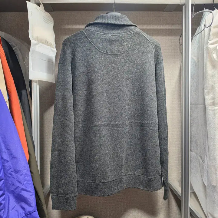 [BUNJANG] Theory Wool Biln Quarter Zip Charcoal XL / 새제품]띠어리 울빌렌 쿼터집 / 차콜 / XL