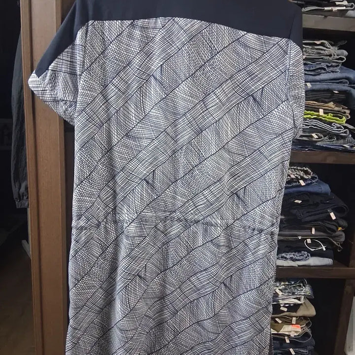 [BUNJANG] YETTS Pattern Shirt Dress / YETTS 패턴 셔츠 원피스(66)