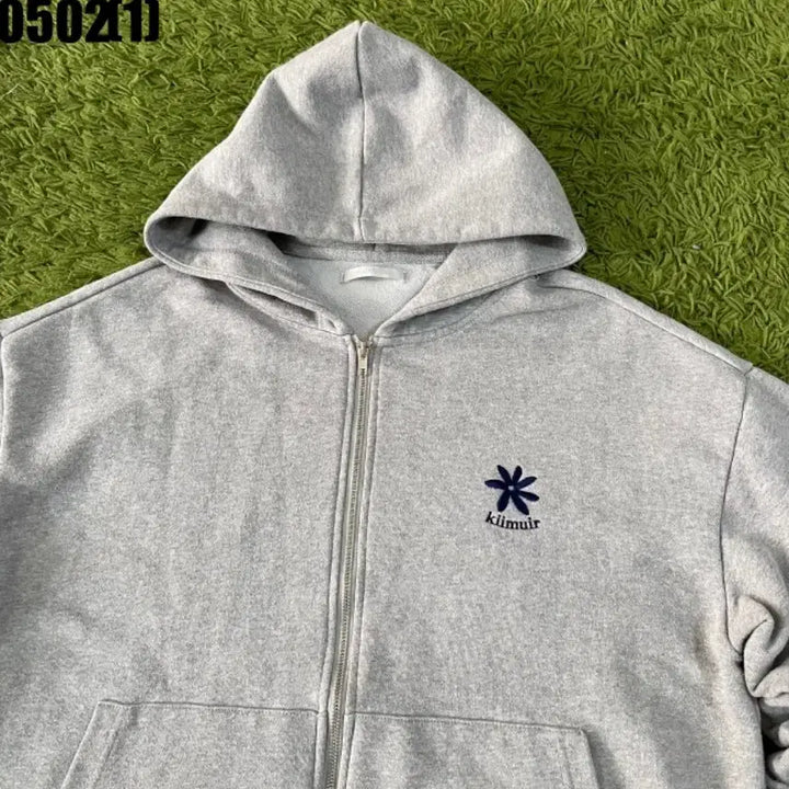 [BUNJANG] KIMUER Mélange Logo Oversized Hoodie XL / 키뮤어 후드티 XL