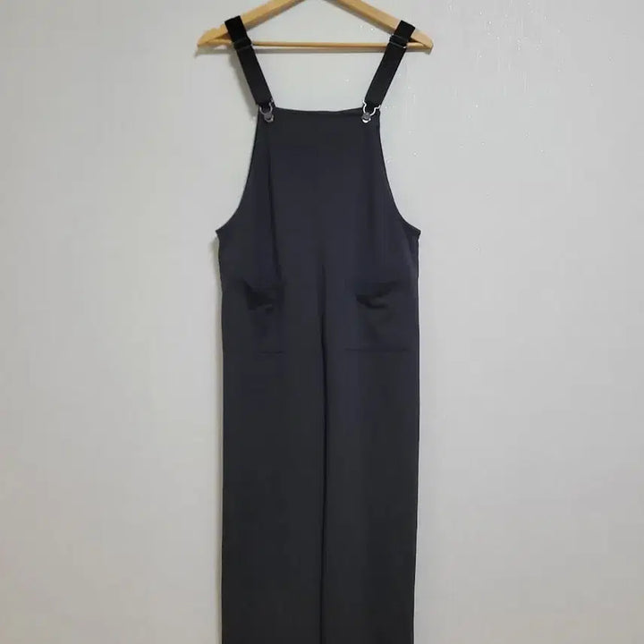 [BUNJANG] Black Long Jumpsuit Overalls / 35.287.블랙 롱 점프수트 멜빵바지