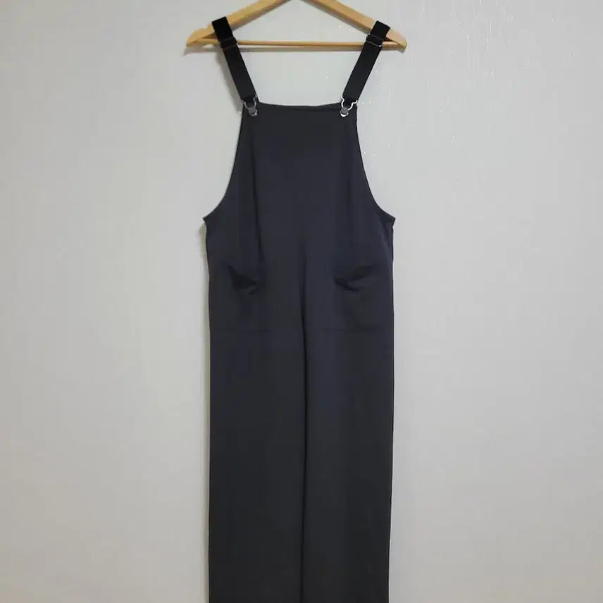 [BUNJANG] Black Long Jumpsuit Overalls / 35.287.블랙 롱 점프수트 멜빵바지