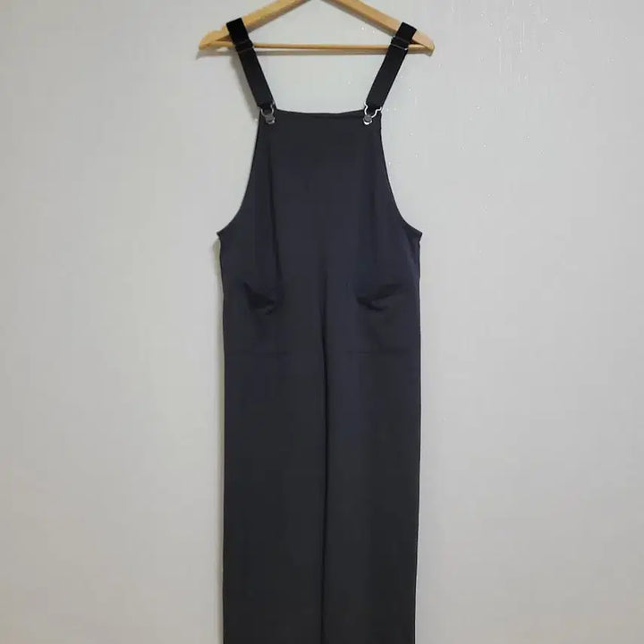 [BUNJANG] Black Long Jumpsuit Overalls / 35.287.블랙 롱 점프수트 멜빵바지