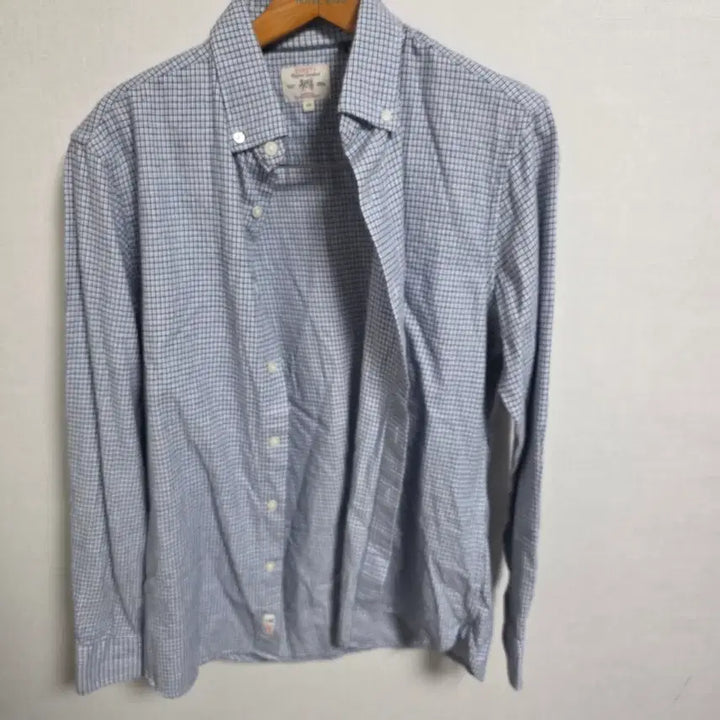 [BUNJANG] HAZZYS Classic Check Oxford Long-Sleeve Shirt / [95] 헤지스(HAZZYS) 클래식 체크 옥스퍼드 셔츠
