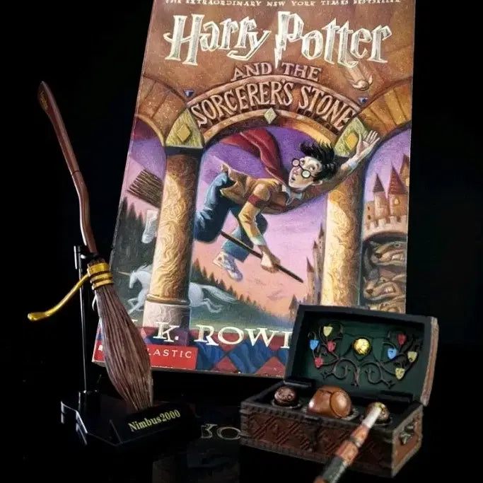 [BUNJANG] Harry Potter Broomstick Collection Gacha Set / 해리포터 빗자루 컬렉션 가챠 4종 세트(새상품)