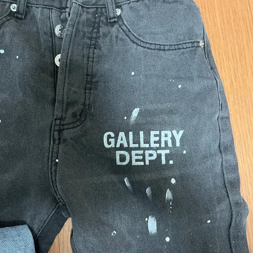[BUNJANG] Gallery Dept Splatter Denim Pants Size 28 / 갤러리 뎁트 스플래터 데님 팬츠