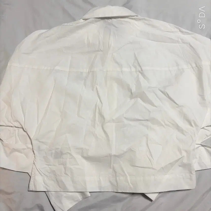 [BUNJANG] Vivienne Westwood Belted Crop Shirt White / 비비안웨스트우드 벨티드 크롭 셔츠 화이트
