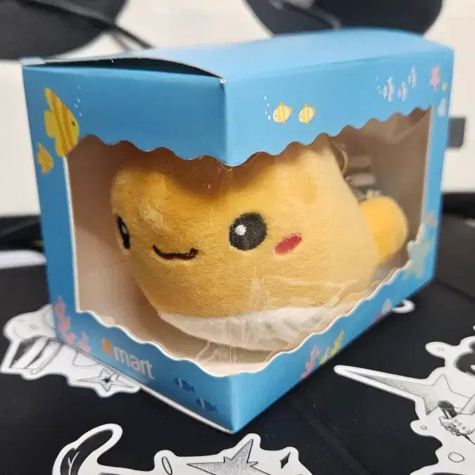 [BUNJANG] Goraeit Whale Plush Keychain (Opened Once, Unused) / 고래잇 인형 키링 첫번째 기본 인형(단순개봉/미사용)