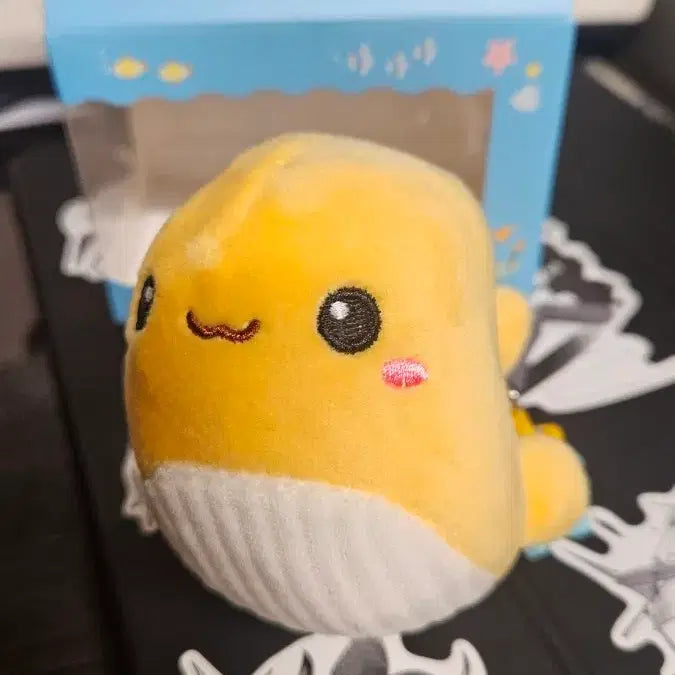 [BUNJANG] Goraeit Whale Plush Keychain (Opened Once, Unused) / 고래잇 인형 키링 첫번째 기본 인형(단순개봉/미사용)
