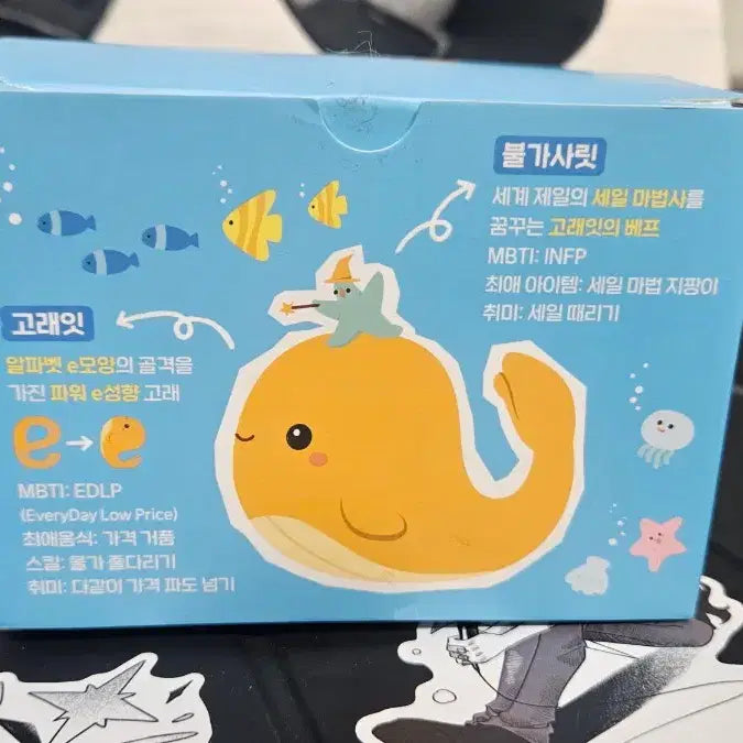 [BUNJANG] Goraeit Whale Plush Keychain (Opened Once, Unused) / 고래잇 인형 키링 첫번째 기본 인형(단순개봉/미사용)