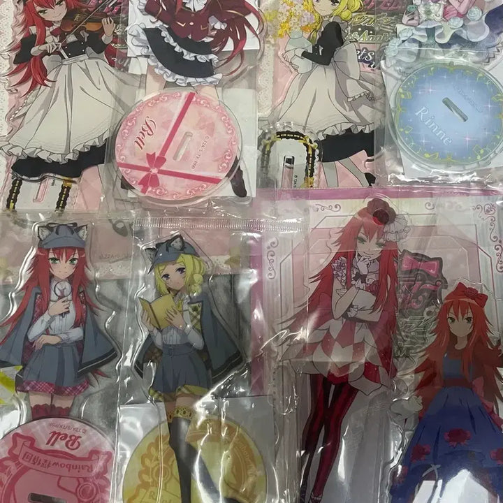 [BUNJANG] Priprism Stone Pretty Rhythm Rainbow Live Acrylic Stand - Beru Ryubin Rinne / 프리즘스톤 프리티리듬 레인보우 라이브 레라 베루 류빈 아크릴 판매