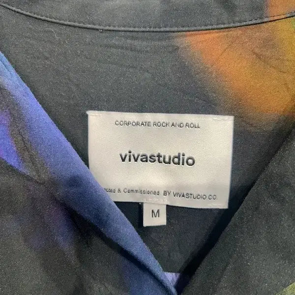 [BUNJANG] VIVASTUDIO Aurora Shirt JS Short Sleeve Black Medium / 미디움 비바스튜디오 오로라 셔츠 JS 반팔 블랙