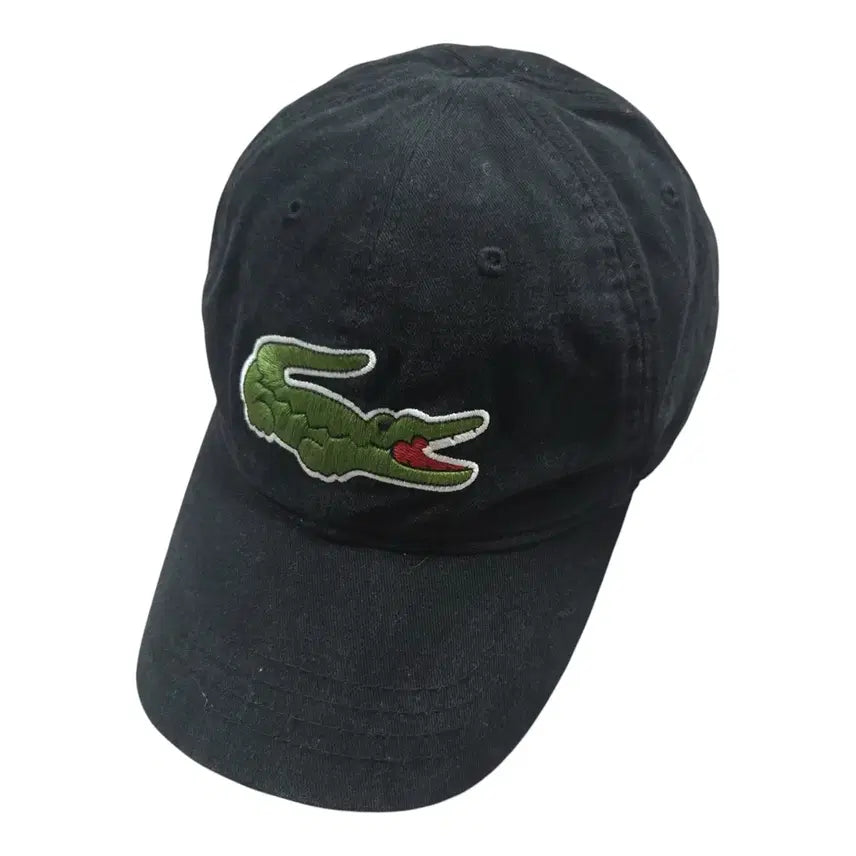 [BUNJANG] Lacoste Big Logo Ball Cap Hat / (바배) 라코스테 빅로고 볼캡 모자