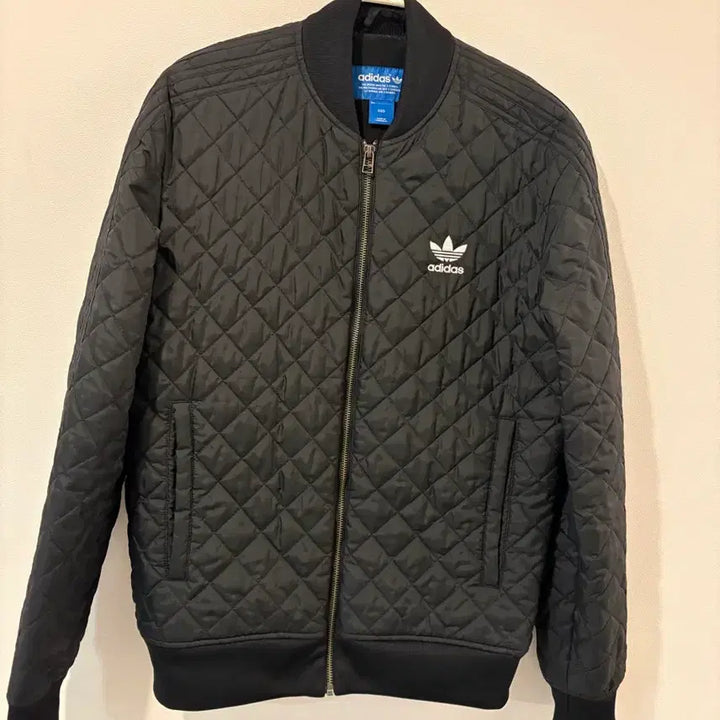 [BUNJANG] Adidas Quilted Jacket Black 95 / [아디다스] 퀄팅자켓 (블랙 95)
