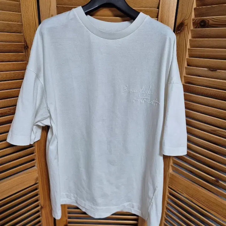 [BUNJANG] Time Homme Graphic T-Shirt / 타임옴므 백 그래픽 반팔티 100