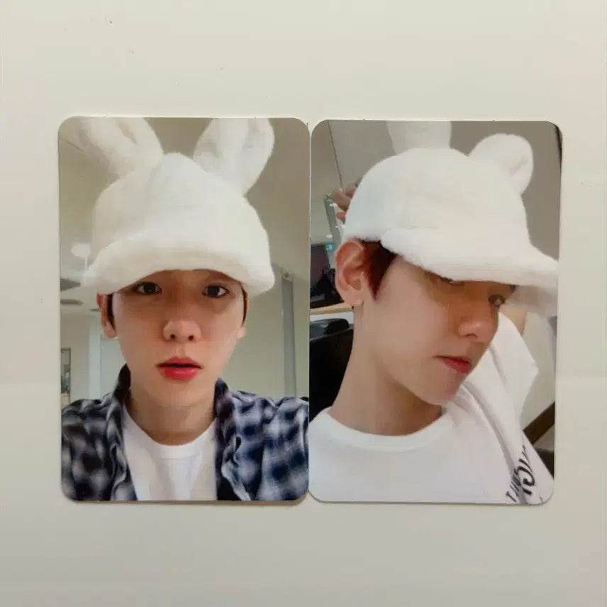 [BUNJANG] EXO FOR LIFE Baekhyun Rabbit Photocard Bundle Set / 엑소 포라이프 토끼큥 백현 포카 일괄