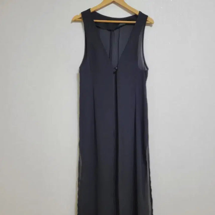 [BUNJANG] Black Long See-Through Dress / 35.288블랙 롱 시스루 원피스