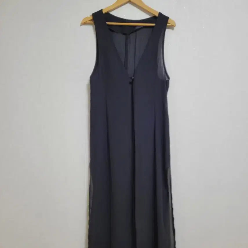 [BUNJANG] Black Long See-Through Dress / 35.288블랙 롱 시스루 원피스