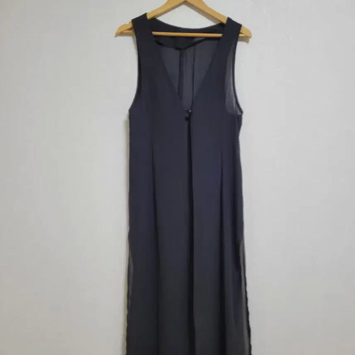 [BUNJANG] Black Long See-Through Dress / 35.288블랙 롱 시스루 원피스