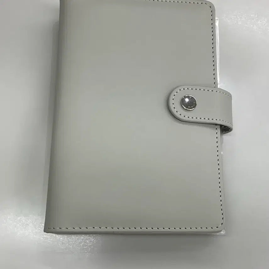 [BUNJANG] Macaron Photocard Binder Gray / 마카롱 포카 바인더 미뉴잇 그레이 (양면 속지 10장)