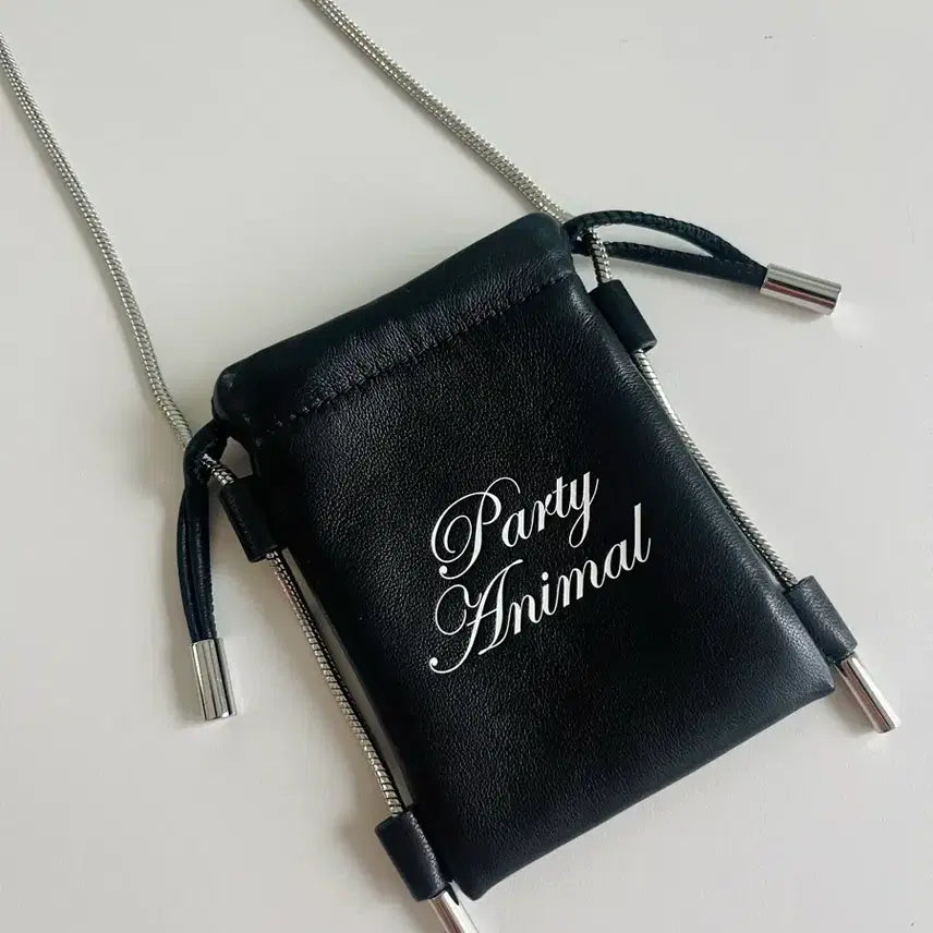 [BUNJANG] Alexander Wang Party Animal Leather Mini Pouch Bag / Alexander Wang 알렉산더왕 미니파우치 가방