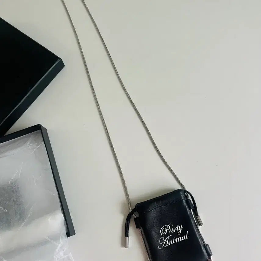 [BUNJANG] Alexander Wang Party Animal Leather Mini Pouch Bag / Alexander Wang 알렉산더왕 미니파우치 가방