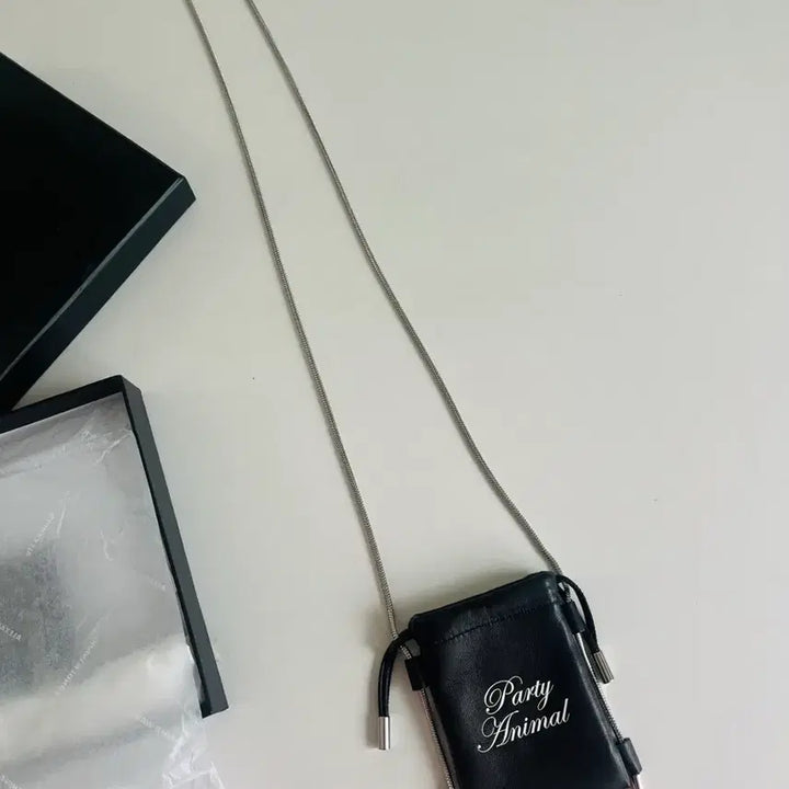 [BUNJANG] Alexander Wang Party Animal Leather Mini Pouch Bag / Alexander Wang 알렉산더왕 미니파우치 가방