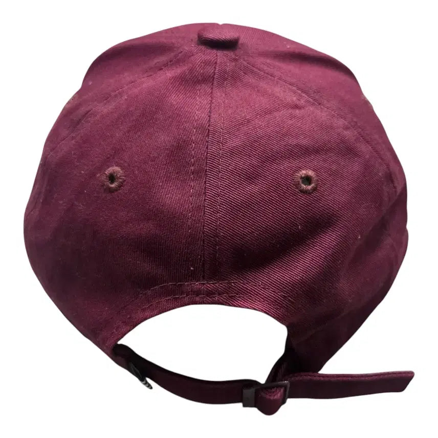 [BUNJANG] Adidas Burgundy Ball Cap Hat / (바배) 아디다스 버건디 볼캡 모자