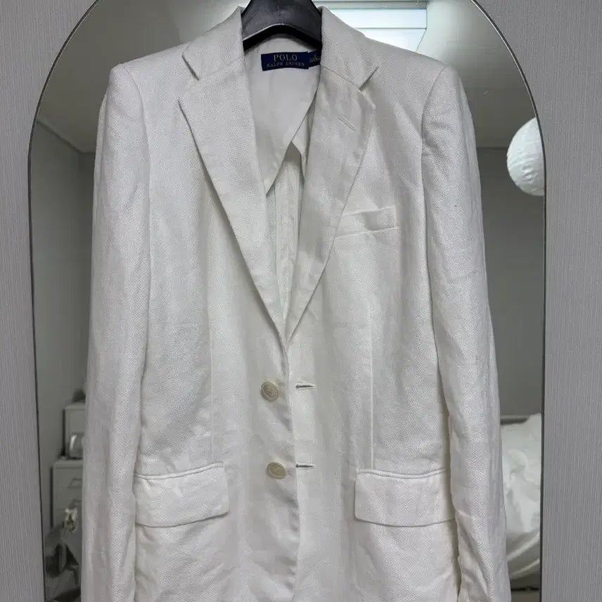 [BUNJANG] Polo Ralph Lauren 100% Linen Blazer Jacket / 폴로 랄프로렌 린넨100 자켓 블레이저