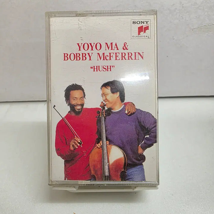 [BUNJANG] Yo-Yo Ma &amp; Bobby McFerrin Hush Cassette Tape / 요요 마 YoYo Ma &amp; Bobby McFerrin - Hush