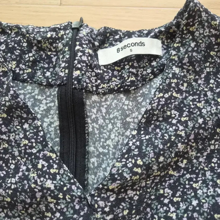 [BUNJANG] 8seconds Floral Pattern Summer Long Dress / 에잇세컨즈 플라워 패턴 여름 롱원피스 S 6만원