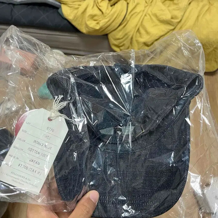 [BUNJANG] Full Count 6770 Full Wappen Denim Cap / 풀카운트 6770 FULL WAPPEN DENIM CAP 데님 볼캡