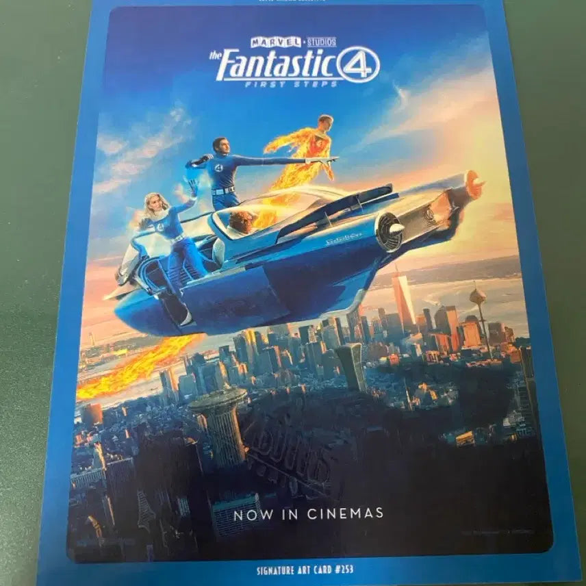 [BUNJANG] Fantastic Four Art Card / 판타스틱4 아트카드