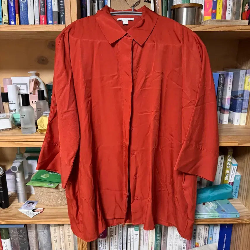 [BUNJANG] COS Orange Shirt XS / COS 오렌지 셔츠 XS (66까지)