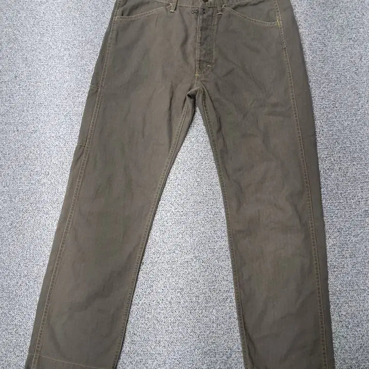 [BUNJANG] RRL Herringbone Officer Linen Pants / 더블알엘 헤링본 오피서 린넨 팬츠