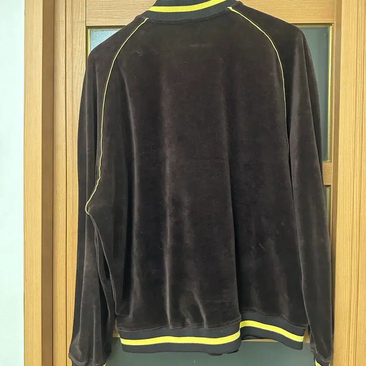 [BUNJANG] Mmlg Velvet Zip-Up Jacket Brown L / Mmlg 벨벳 집업 자켓 L 브라운