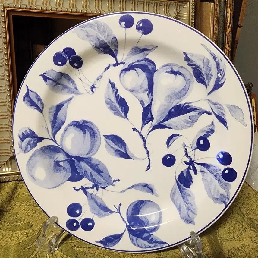 [BUNJANG] Italian Ceramic Plate 25.8cm Diameter / 이태리 도자기 지름25.8cm