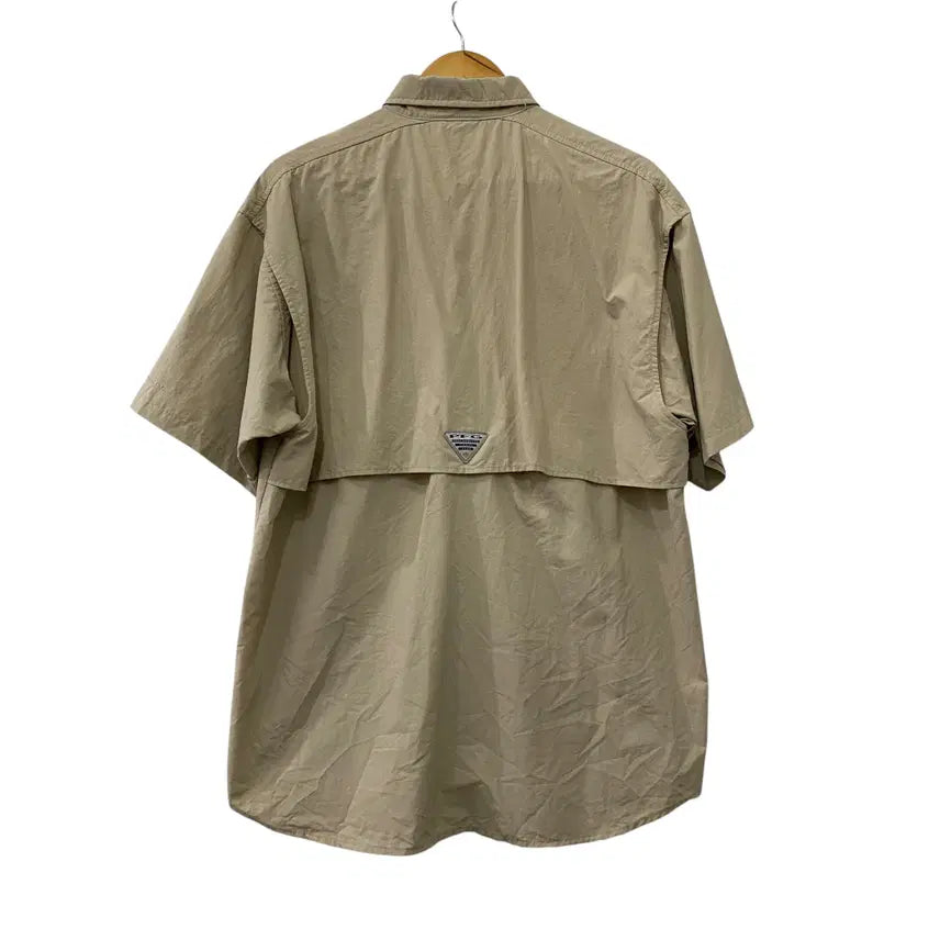 [BUNJANG] Columbia Omni-Shade Logo Short-Sleeve Shirt (M) / 705. 컬럼비아 옴니쉐이드 로고 반팔셔츠(M)