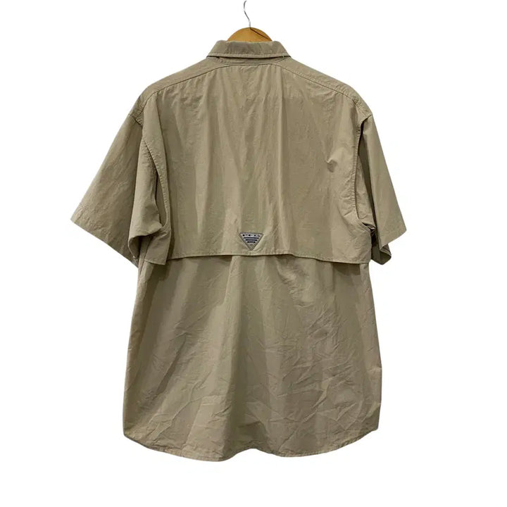 [BUNJANG] Columbia Omni-Shade Logo Short-Sleeve Shirt (M) / 705. 컬럼비아 옴니쉐이드 로고 반팔셔츠(M)