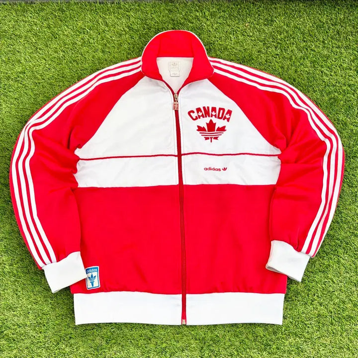 [BUNJANG] Adidas Canada Old School Track Top Jersey / 105)아디다스 캐나다 올드스쿨 트랙탑 져지
