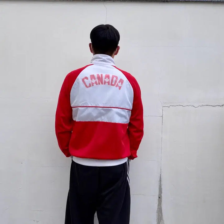 [BUNJANG] Adidas Canada Old School Track Top Jersey / 105)아디다스 캐나다 올드스쿨 트랙탑 져지