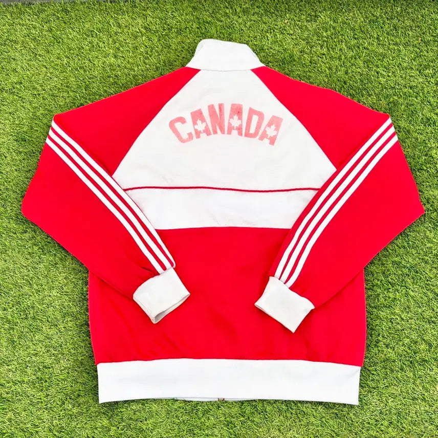 [BUNJANG] Adidas Canada Old School Track Top Jersey / 105)아디다스 캐나다 올드스쿨 트랙탑 져지