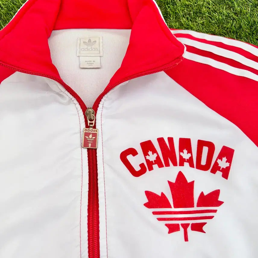 [BUNJANG] Adidas Canada Old School Track Top Jersey / 105)아디다스 캐나다 올드스쿨 트랙탑 져지
