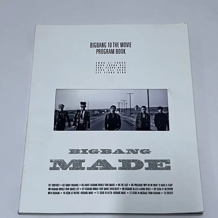 [BUNJANG] BIGBANG MADE Movie Program Book / 빅뱅 MADE 영화 프로그램 북