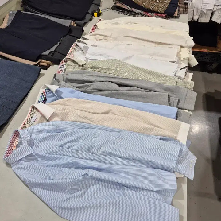 [SOLD OUT] 중고여성 교복긴팔셔츠 사이즈 95. 10장