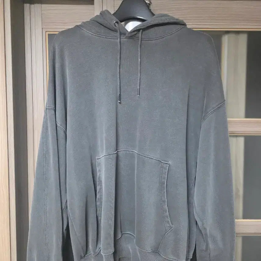 [BUNJANG] Prizmworks Washed Gray Hoodie / 프리즘웍스 워싱 그레이 후드티