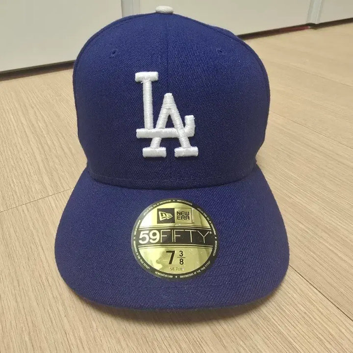 [BUNJANG] New Era MLB LA Dodgers 59FIFTY Authentic Snapback Cap / 뉴에라 MLB LA다져스 스냅백 59FIFTY(7 3/8,58.7CM)